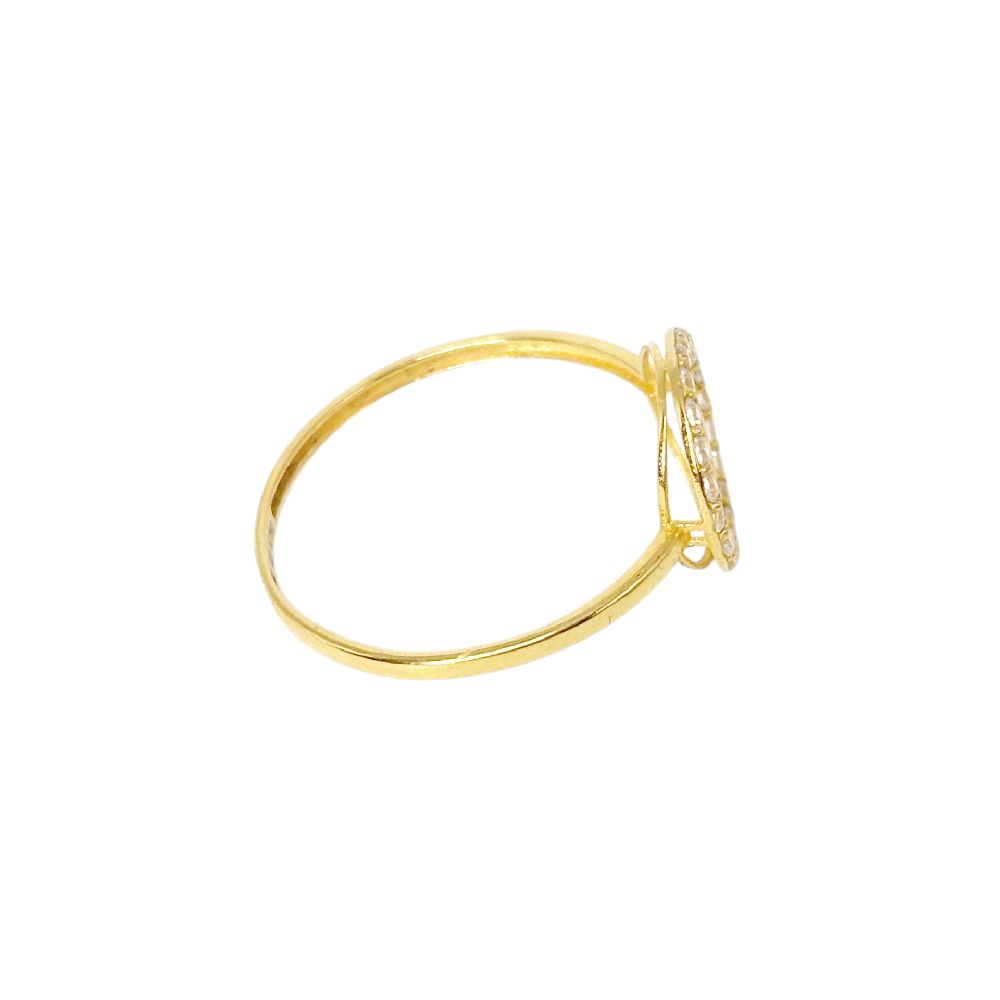 18k Saudi Gold Tree Of Life Ring Solid Pawnable - SKU-BAGIS4XK