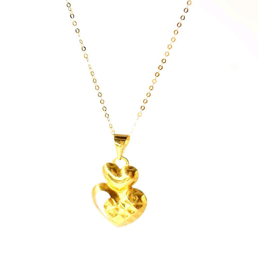 18k Saudi Gold Set Gandara + Tauco Chain lv1
