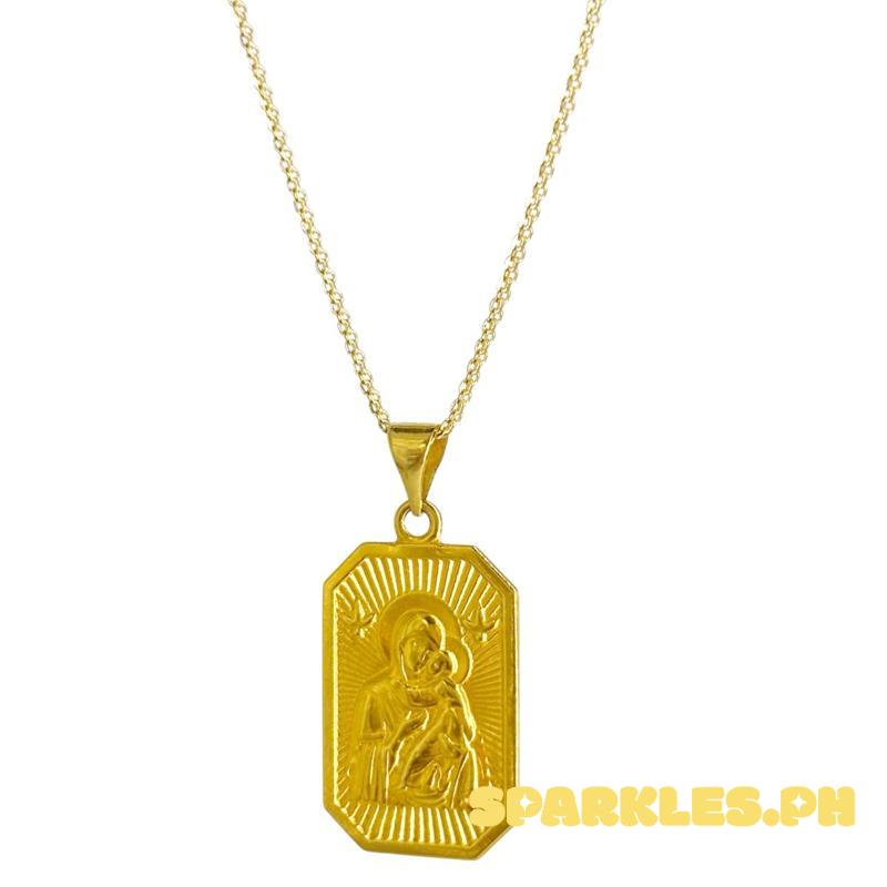 18k Saudi Gold Set Devotion + Bismark Chain 18”