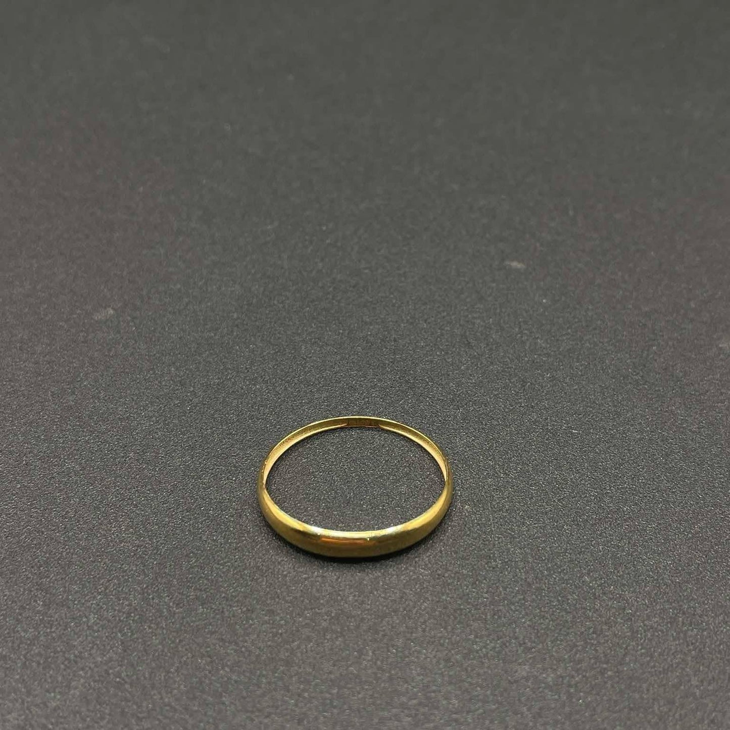 18k Saudi Gold Dome Ring - SKU-YYHZGGR8