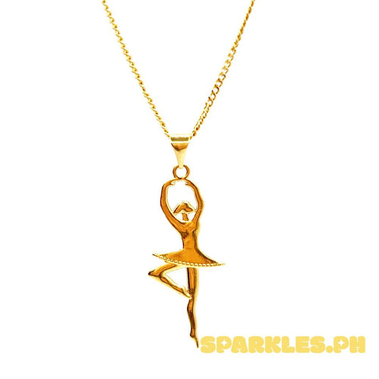18k Saudi Gold Set Ballerina + Cadena Chain 20"