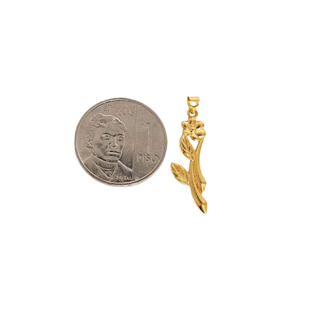 18k Saudi Gold Set Luminous Rose + Micro Paperclip Makapal 22"