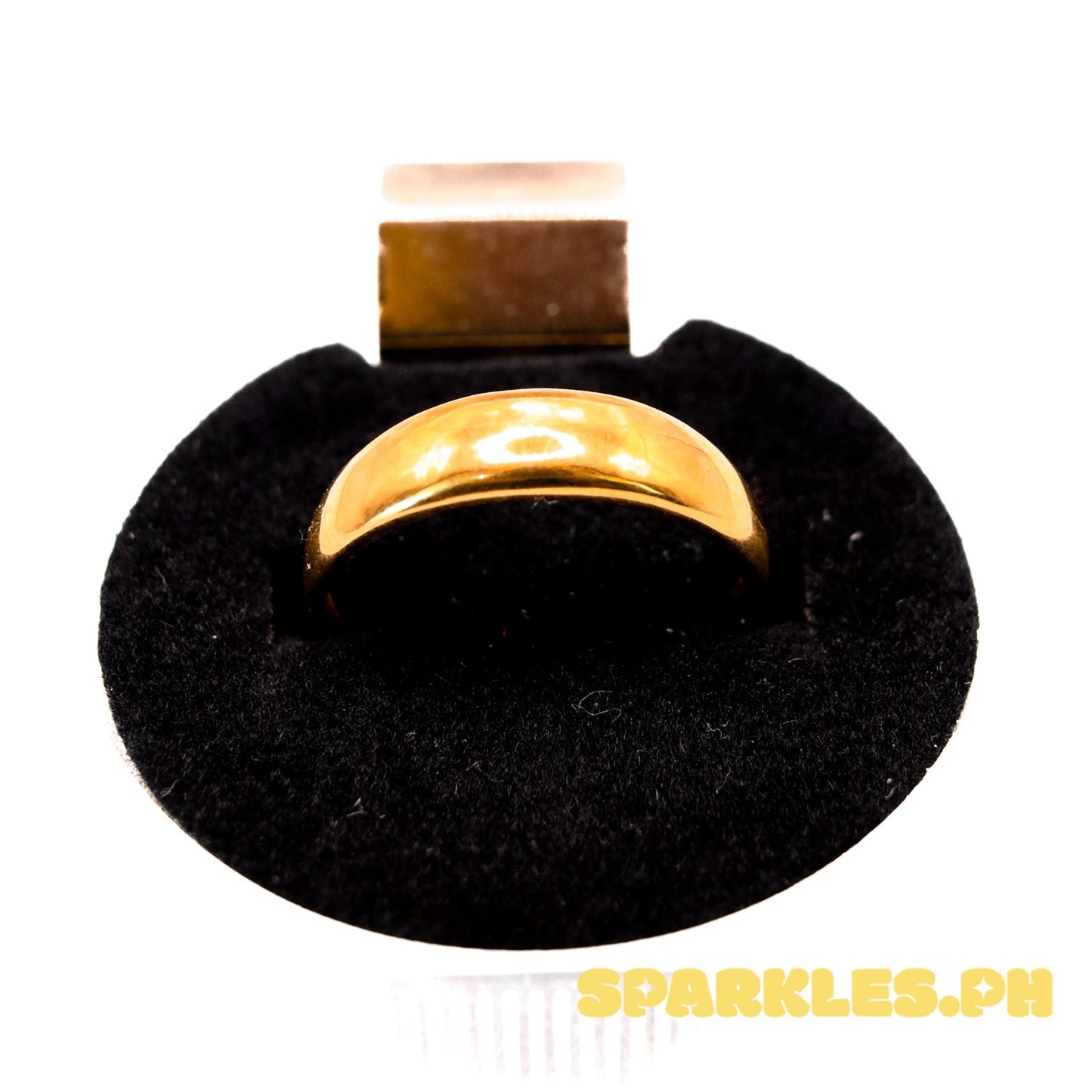 18k Saudi Gold Lv2 Dome Ring Solid Pawnable
