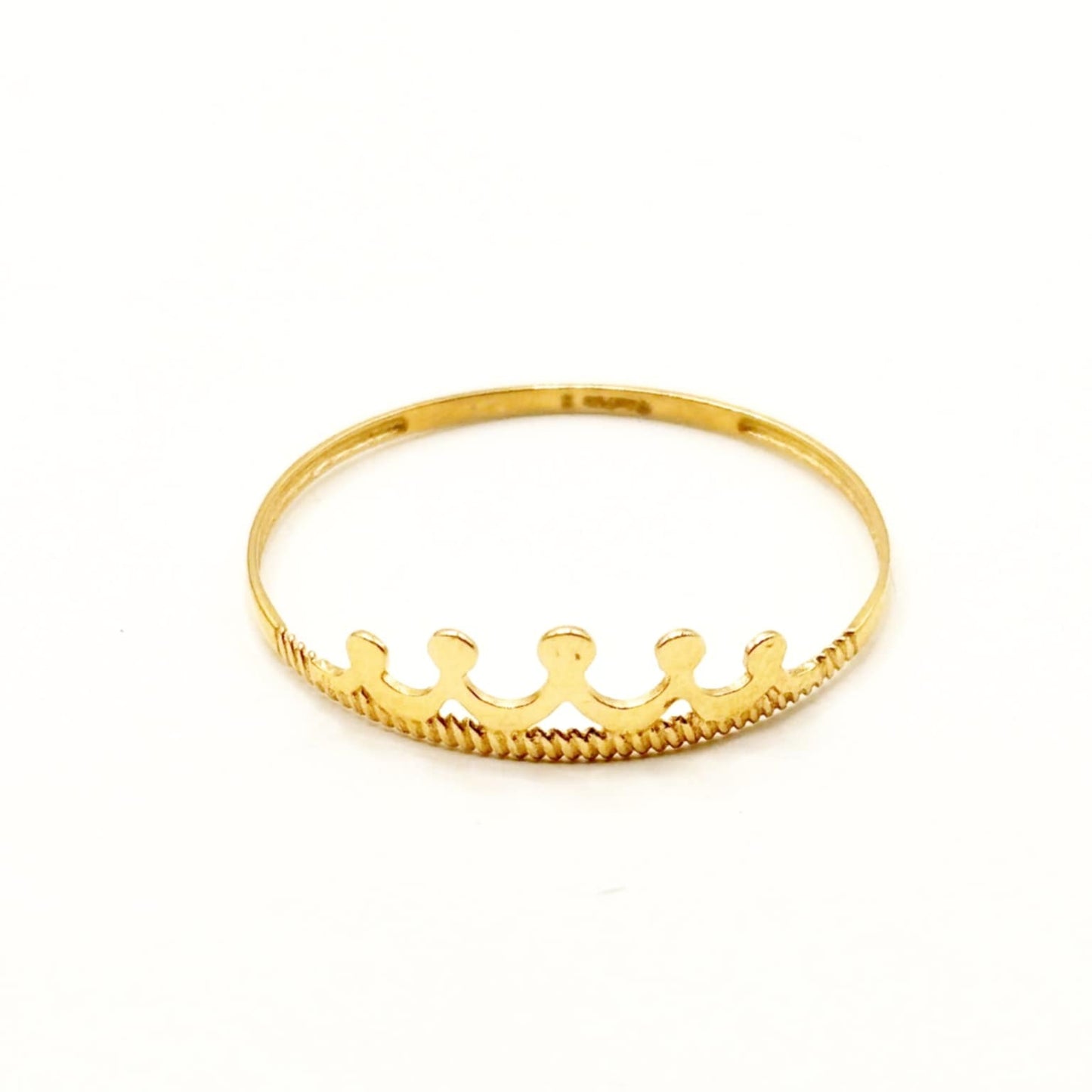 18k Saudi Gold Princess Ring