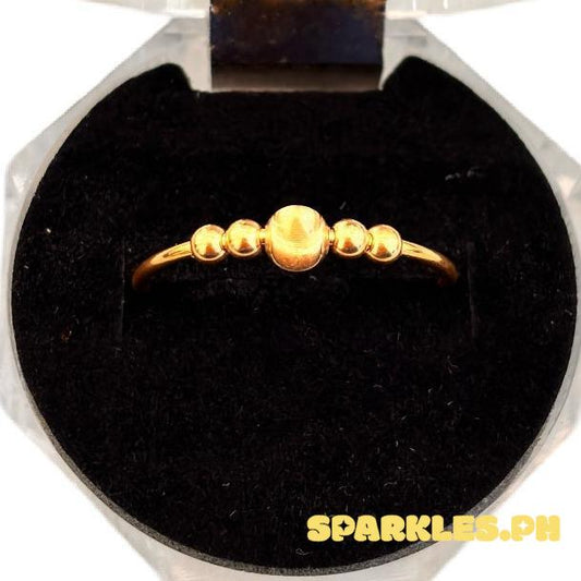 18k Saudi Gold Cat Eye Ring Solid Pawnable -  SKU-E73FHAJ1