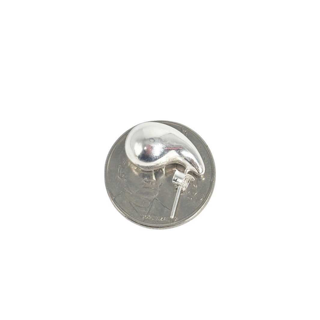 92.5 Sterling Silver - Teardrop Earrings