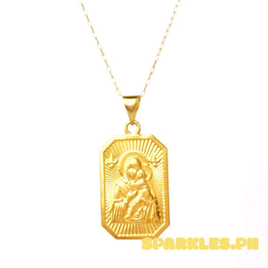 18k Saudi Gold Set Devotion + Karkar Chain 20"