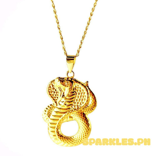 18k Saudi Gold Set Spiral Cobra + Rope Chain 20"