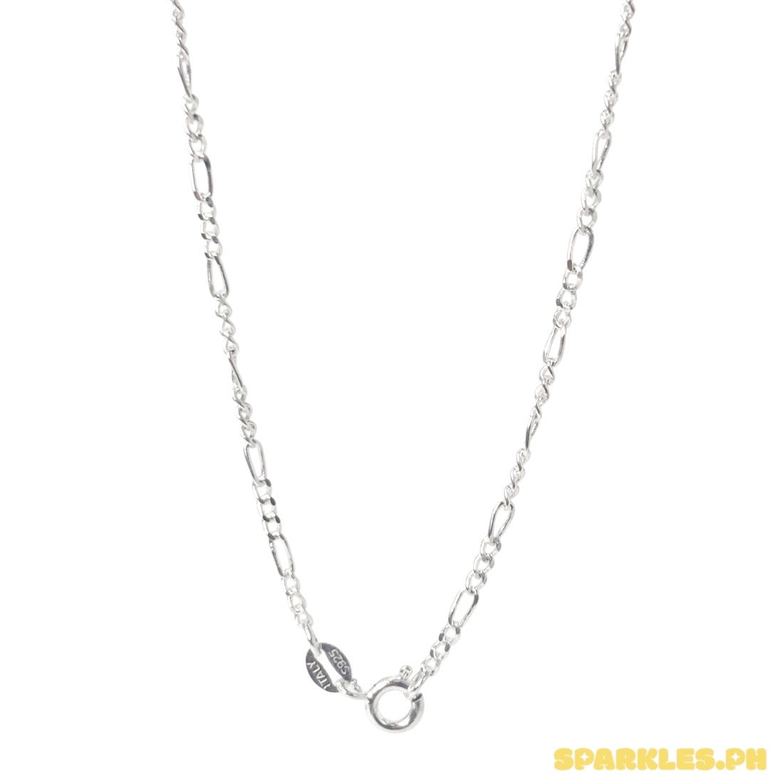 92. 5 Sterling Silver - 2mm Figaru Chain 22”