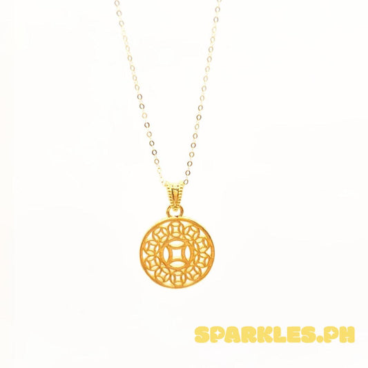 18k Saudi Gold Set Money Catcher AMPAW + Tauco Chain lv1