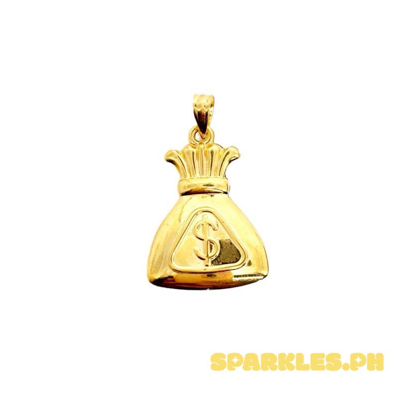 18k Saudi Gold Set Dollar Bag - SKU-ILKAEBCZ