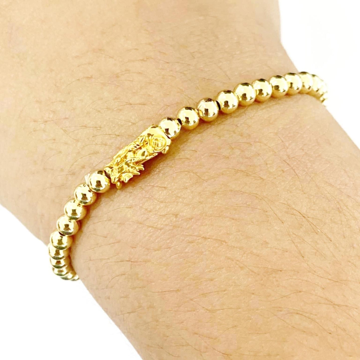 18k Saudi Gold Bubble Piyao Bracelet NOT PAWNABLE - SKU-CF247OMA