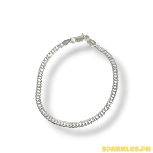 MT - 92.5 Sterling Silver - Cadena Bracelet 5.8”
