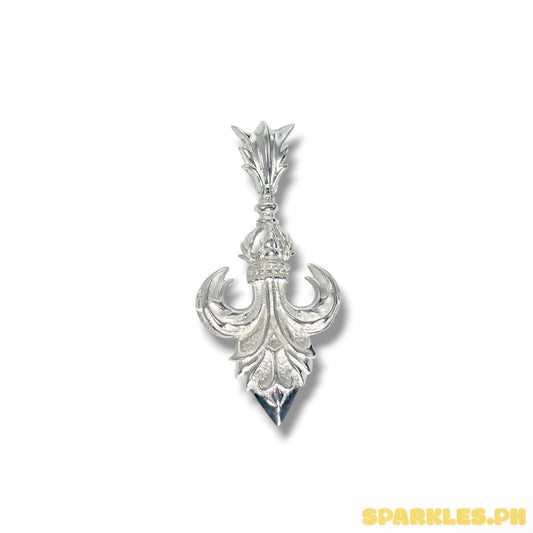 MT - 92.5 Sterling Silver - Fleur De Lis Pendant