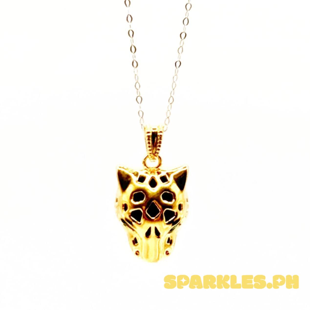 18k Saudi Gold Set Panther AMPAW + Tauco Chain lv1