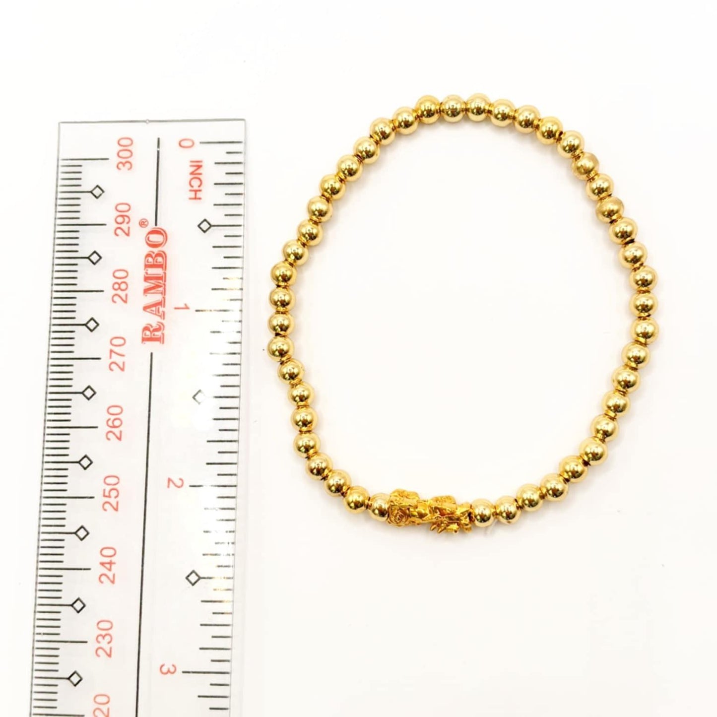 18k Saudi Gold Bubble Piyao Bracelet NOT PAWNABLE - SKU-CF247OMA