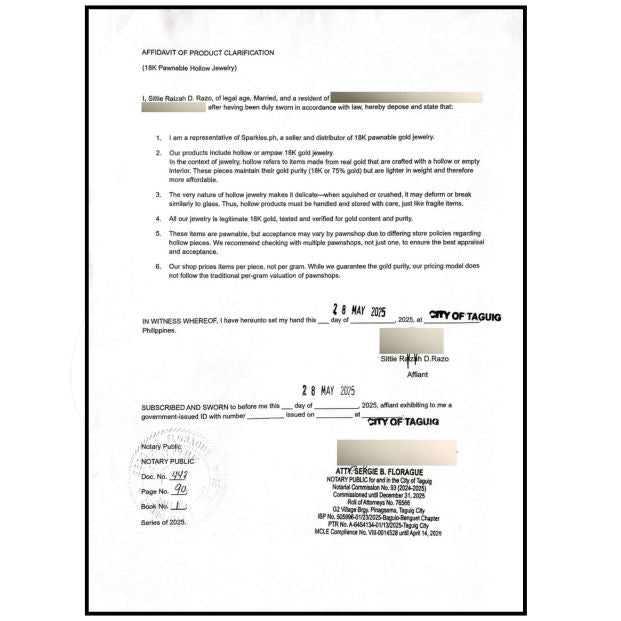 AMPAW/HOLLOW 18k Saudi Gold Scorpion Pendant - SKU-QG1K3M8B