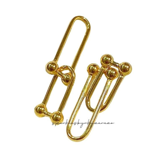 18k Saudi Gold Hardware Pendant