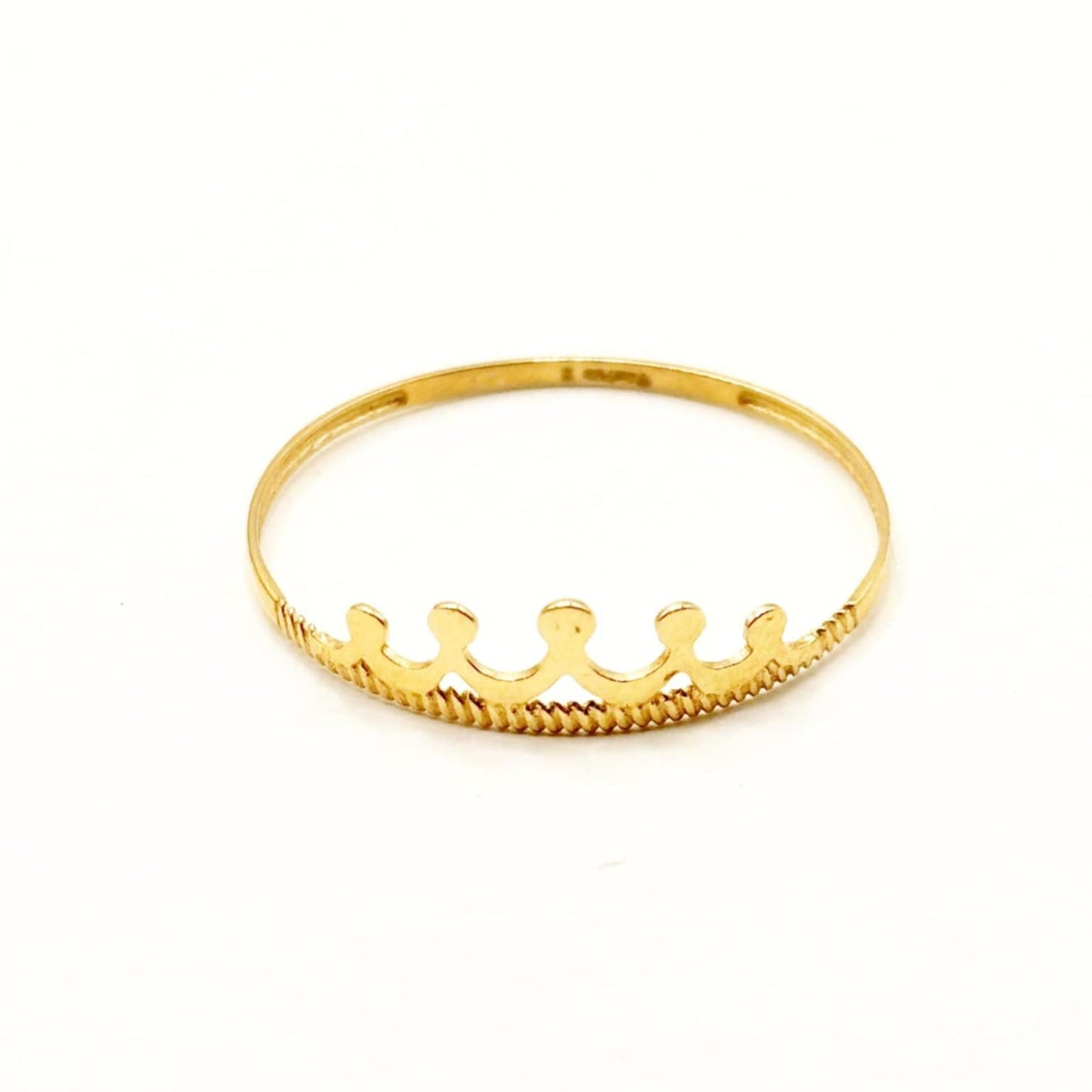 18k Saudi Gold Princess Ring