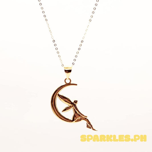 18k Saudi Gold Set Moon Fairy + Tauco Chain lv1