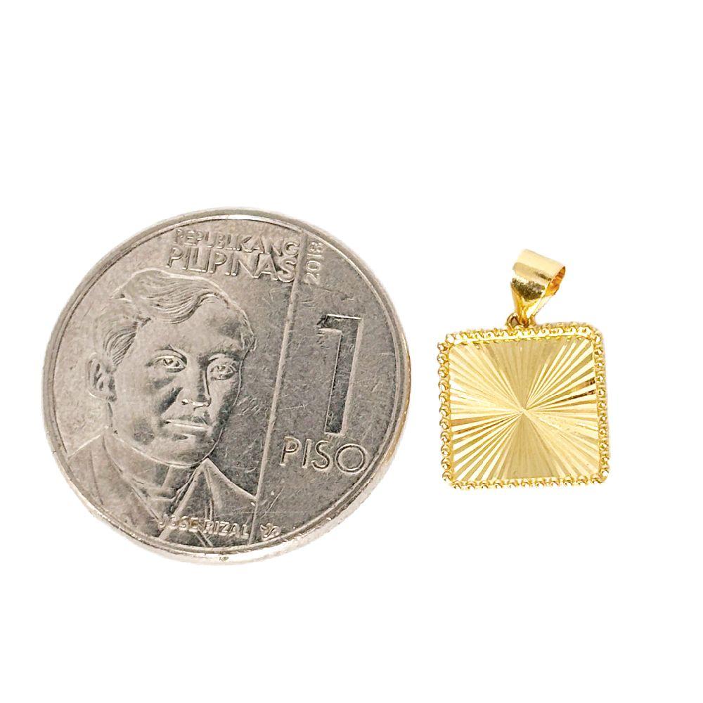 18k Saudi Set Dazzle Square + Micro Paperclip Makapal 18"