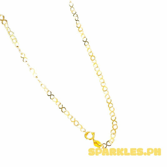 18k Saudi Gold Infinity Chain 18” - SKU-FOG39GSQ