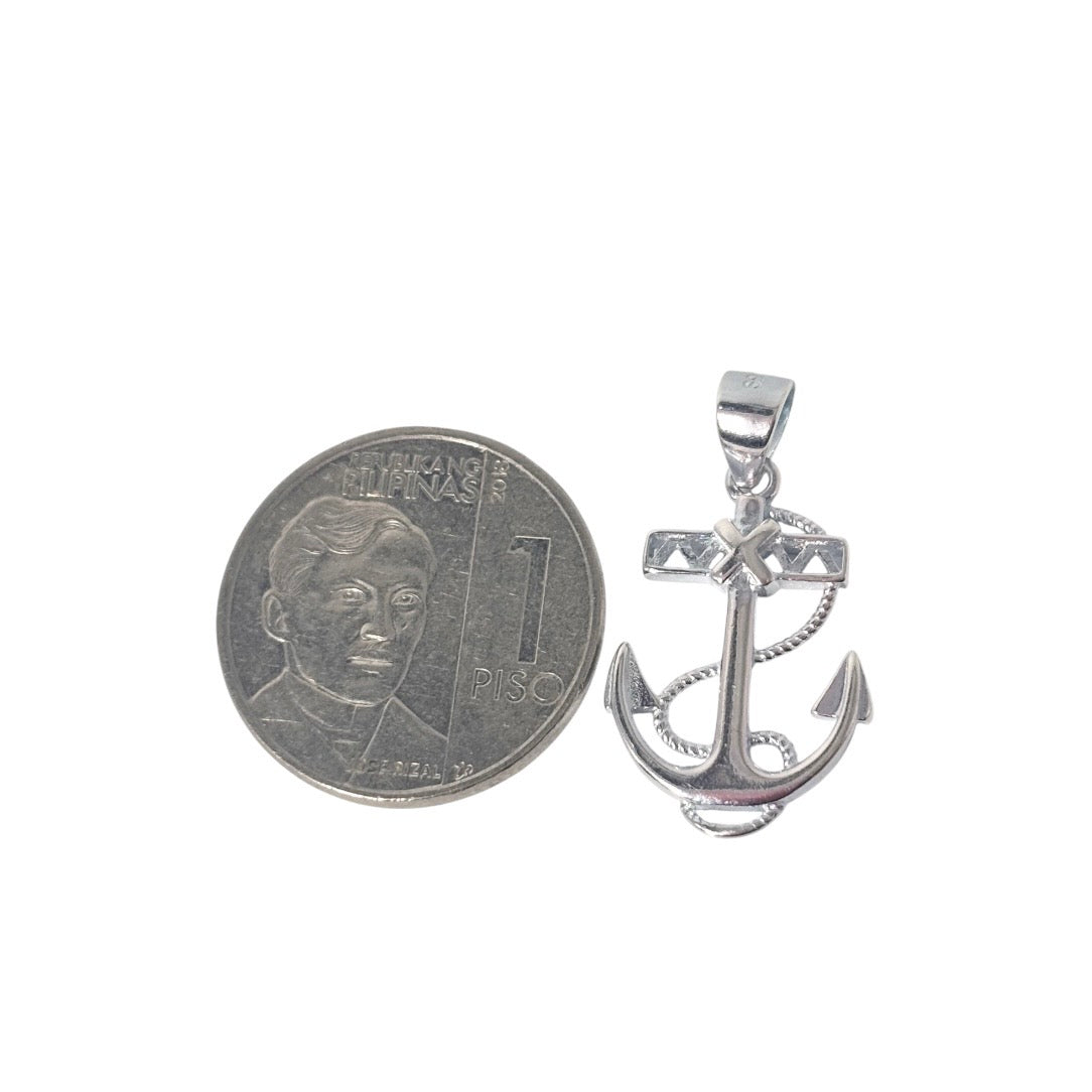 92.5 Sterling Silver - Anchor Pendant