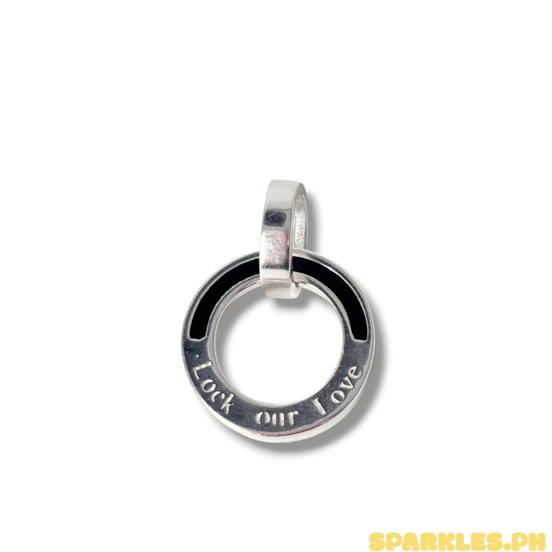 92.5 Sterling Silver - Lock our Love Pendant