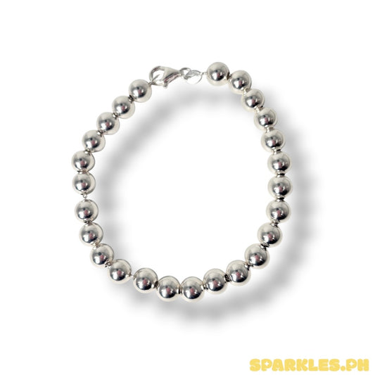 92.5 Sterling Silver - Beaded Bracelet