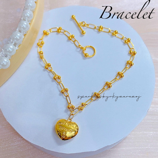 Hardware Tco Bracelet Solid 18k Saudi Gold