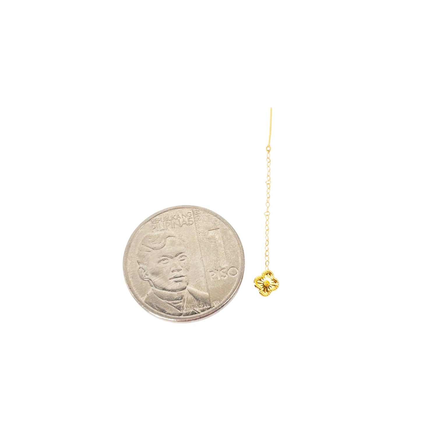 18k Saudi Gold Mini Flower Tictac