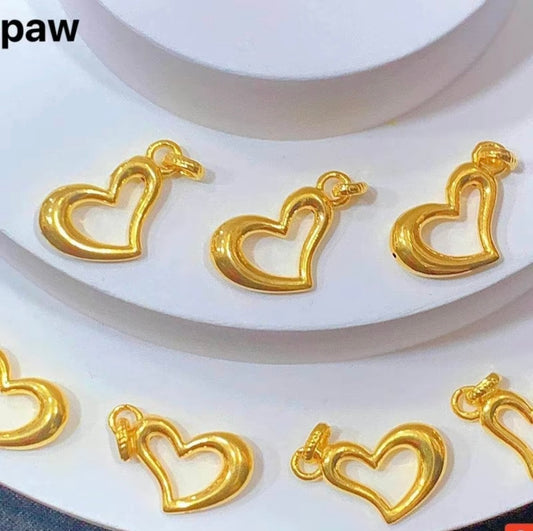 HeartyCute Style Ampaw Pendant 18k Saudi Gold
