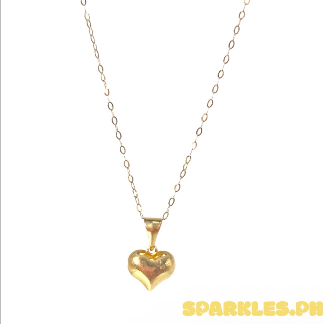 Level 1 Tauco style Chain necklace+18k Saudi Gold Pointed Ivana Buo Pendant v1