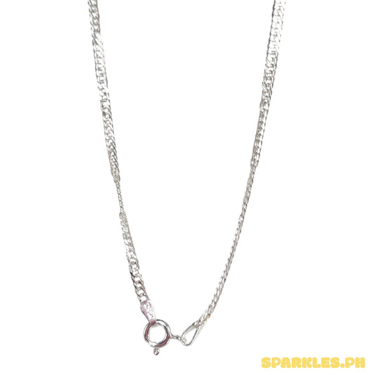 92.5 Sterling Silver - Japan Chain 18”