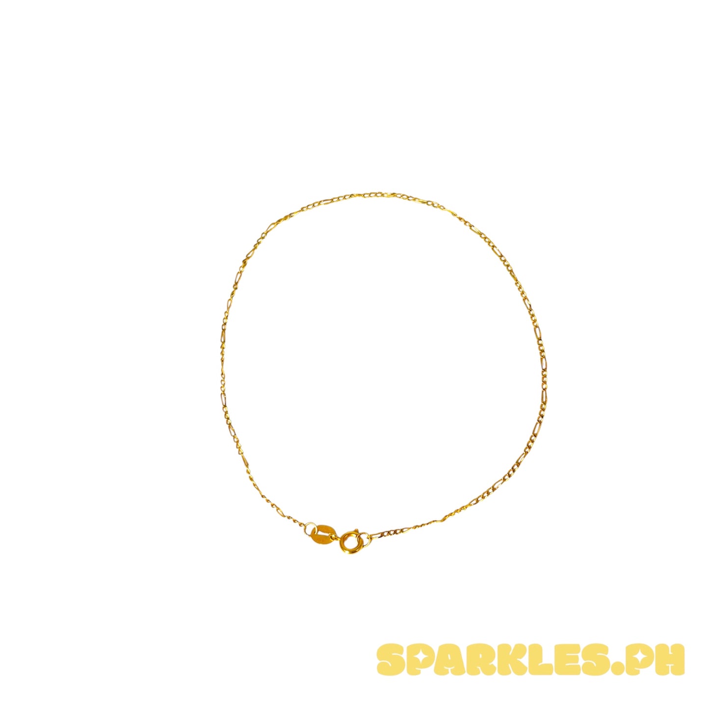 18k Figaru Bracelet Saudi Gold Lightweight