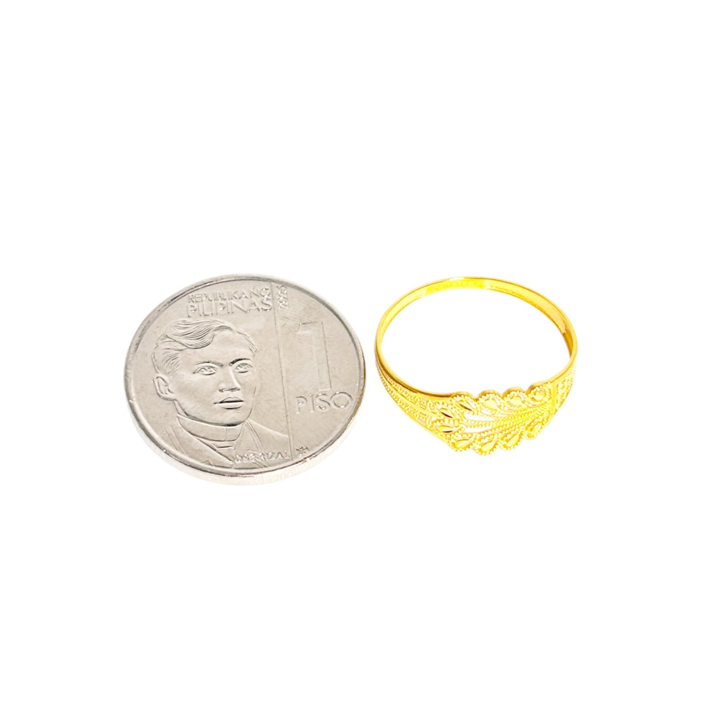 18k Saudi Gold Classic Lace Ring -
SKUAP2326RIN1