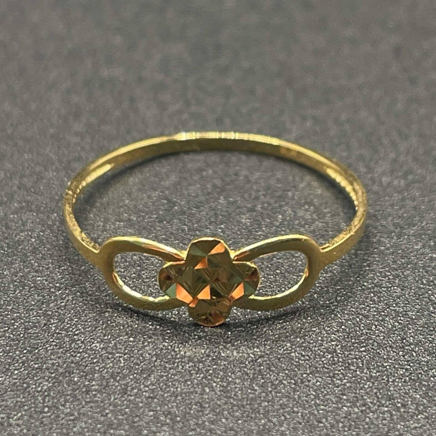18k Saudi Gold Farha Ring Solid Pawnable - SKU-83IDMUMI