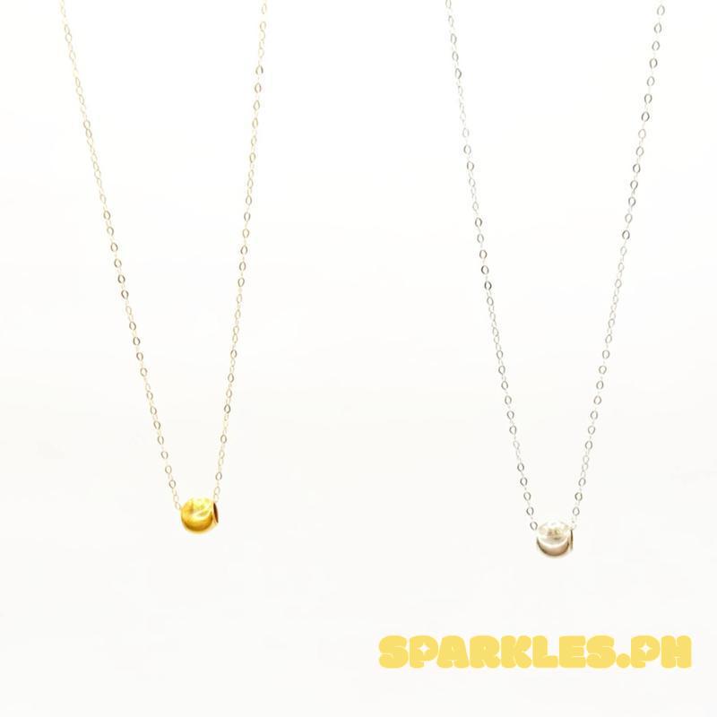 18k Saudi Gold Combo Set Gold Cat Eye + Tauco Chain Lv 1 & White Gold Cat Eye + White Gold Tauco Chain Lv1