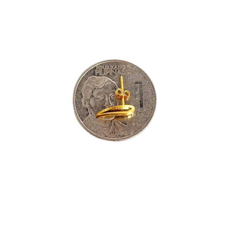 18k Saudi Gold Combo Your Earring & Teardrop Earring