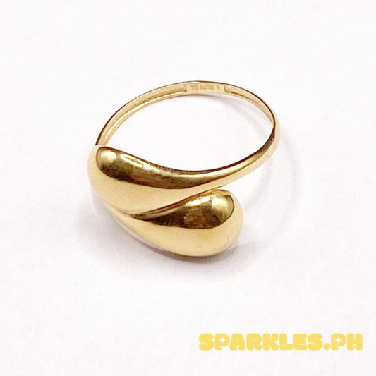 18k Saudi Gold Teardrop Solido Lightweight Pawnable