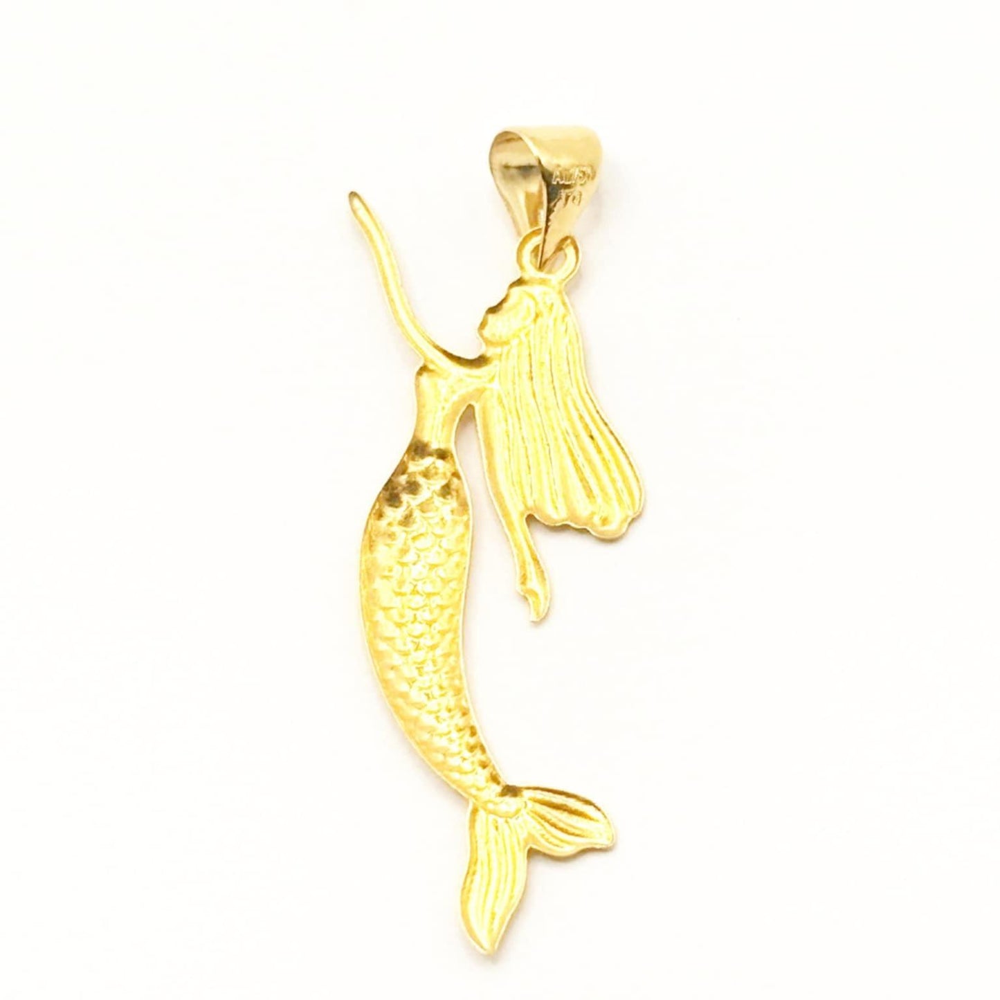 18k Saudi Gold Dyesebel Pendant Solid Pawnable - SKU-WULIJ7IB