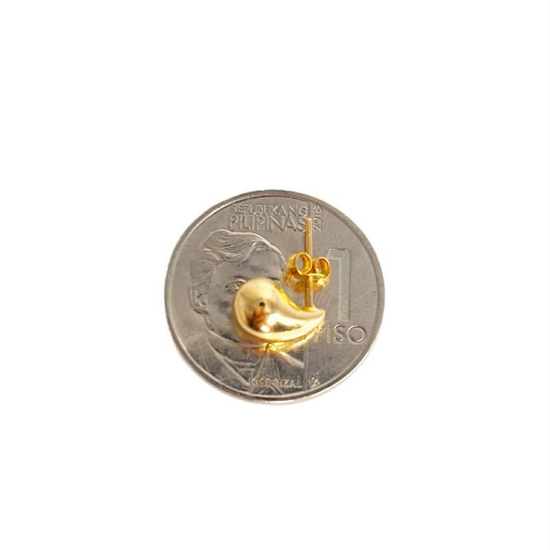 18k Saudi Gold Chic Teardrop Earring - SKU-SVAPKCTF