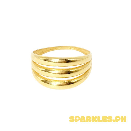 18k Saudi Gold European Ring - SKU-76VNVWQ7