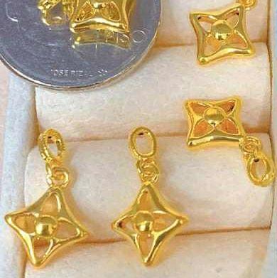 18k Saudi Gold Set Dot Star AMPAW + Tauco Chain lv1