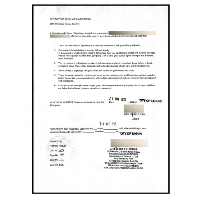 AMPAW/HOLLOW 18k Saudi Gold Panther Pendant -SKU-UJBJF12G1