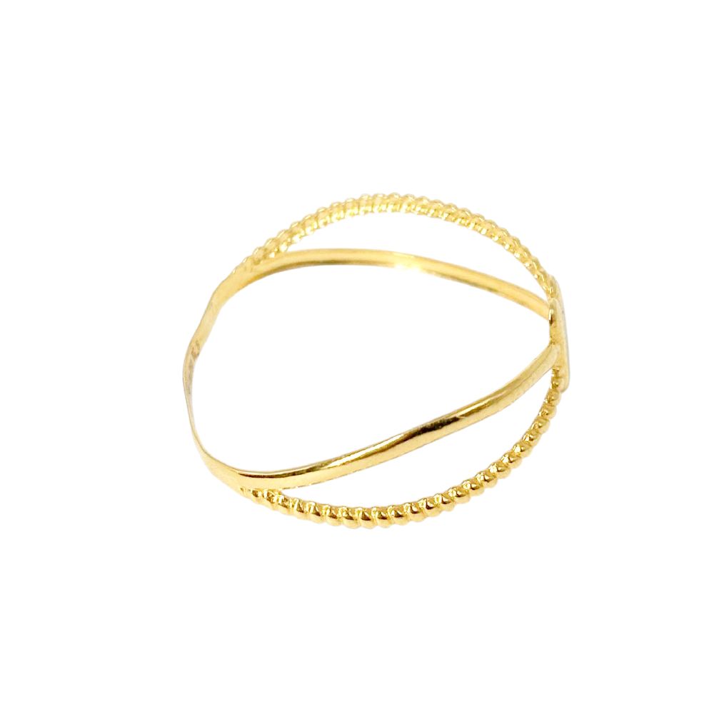 18k Saudi Gold Genuine Ring Solid Pawnable - SKU-GV1LGQ5A