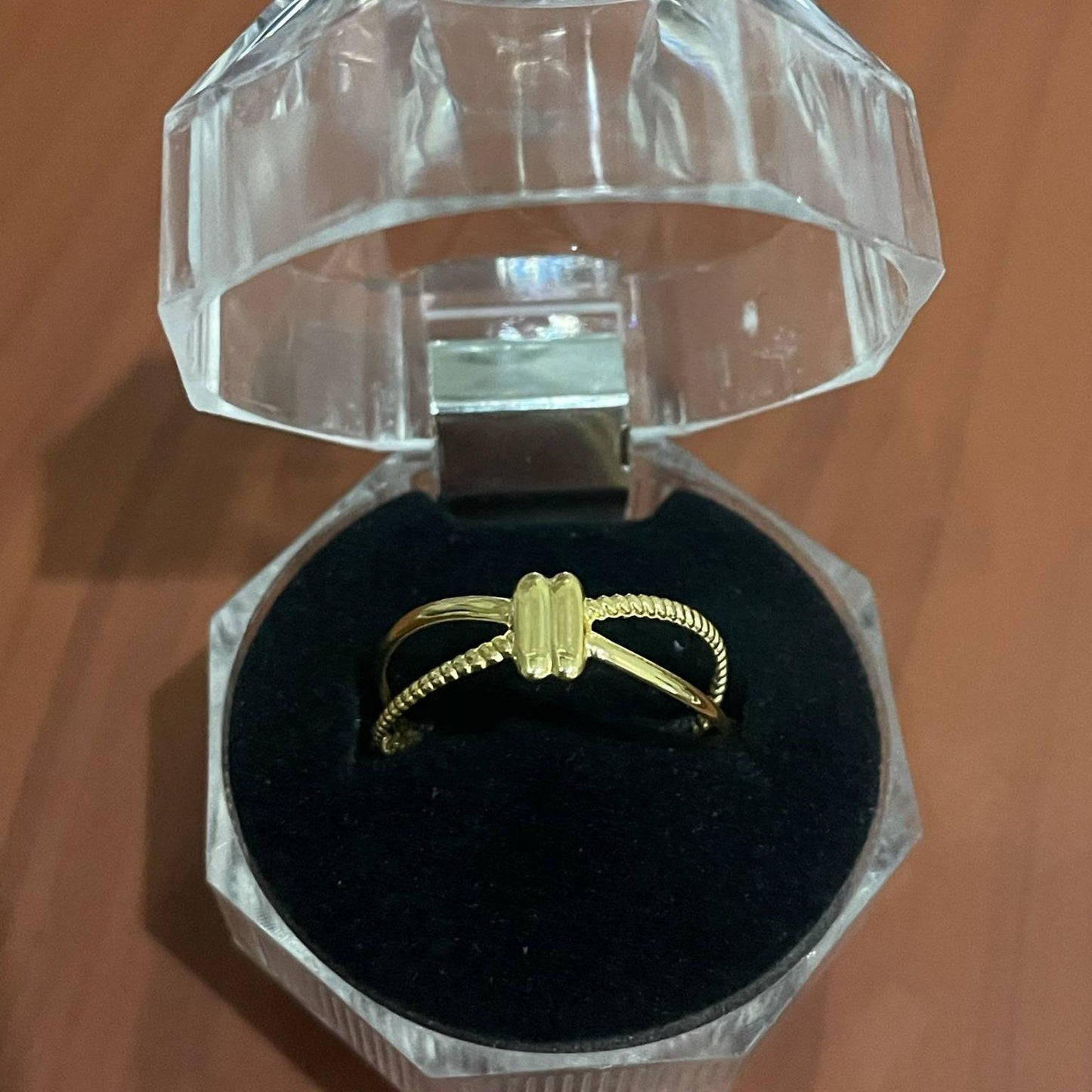 18k Saudi Gold Genuine Ring Solid Pawnable - SKU-GV1LGQ5A