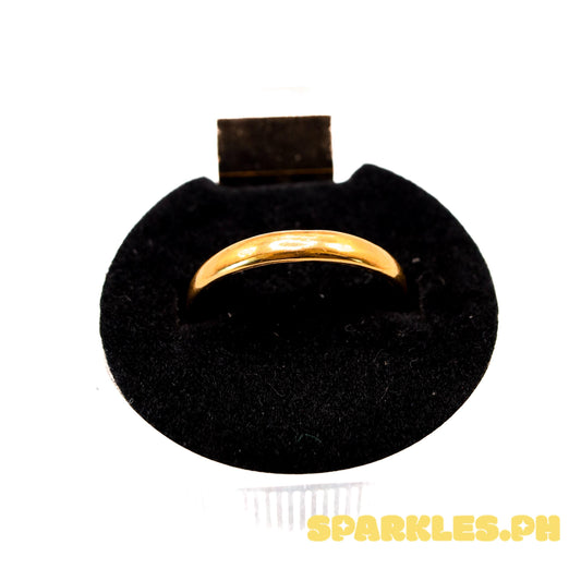 18k Saudi Gold Dome Ring - SKU-YYHZGGR8