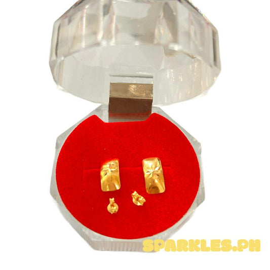 18k Saudi Gold Your Earring - SKU-01J2EWDW