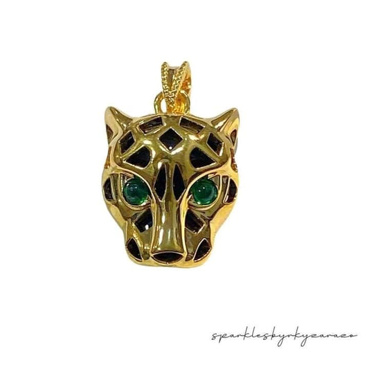 Panther Pendant 18k Gold